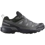 Buty trekkingowe męskie - Buty męskie Salomon X Ultra 360 Leather Gore-Tex Rozmiar butów (UE): 47 1/3 / Kolor: szary - miniaturka - grafika 1
