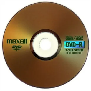 Maxell DVD+R 4.7GB 16x Koperta*1 P MXD16K1+ - Nośniki danych - miniaturka - grafika 1