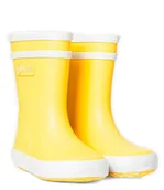 Buty dla dziewczynek - Aigle Kalosze Dziecięce Wsuwane Żółte Wysokie 19 Jod - miniaturka - grafika 1