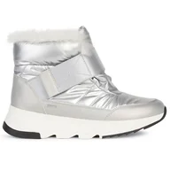 Sneakersy damskie - Buty Geox Falena Abx D26HXA0FU54C0898 - szare - miniaturka - grafika 1