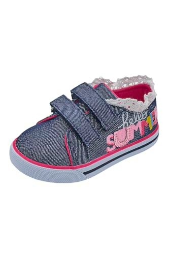Chicco, Damskie trampki z doble cierre de gancho y bucle, wygodne, elastyczne i oddychające, idealne na wiosnę, jesień i zimę, buty dla dziewczynek i dziewcząt, zaprojektowane we Włoszech, Niebieski