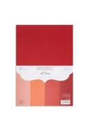 Zabawki kreatywne - Zestaw papierów A4 20 arkuszy Red tones 220g - miniaturka - grafika 1