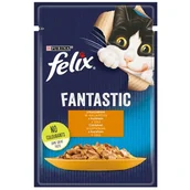 Mokra karma dla kotów - Purina Felix Fantastic Fantastic Kurczak w galaretce saszetka 85g - miniaturka - grafika 1