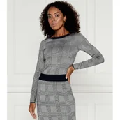 Swetry damskie - BOSS BLACK Sweter Ferenti | Regular Fit - miniaturka - grafika 1