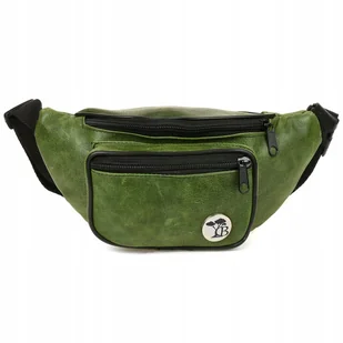 Zielona Nerka Saszetka Skórzana Solidna Beltimore Logo F40 : Kolory - Zielo - Nerki Zielona Nerka Saszetka Skórzana Solidna Beltimore Logo F40 : Kolory - Zielo - Nerki - miniaturka - grafika 1