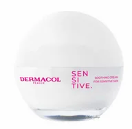 Kremy do twarzy - Dermacol - Sensitive - Smootning Face Cream - Krem do twarzy - Skóra wrażliwa - 50 ml - miniaturka - grafika 1