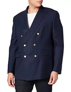 Hackett London Navy GB Blazer Db Kurtka Mężczyźni, 595 Granatowy, 42 - Kurtki męskie - miniaturka - grafika 1
