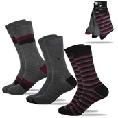 Skarpetki męskie - Pierre Cardin Skarpety Garniturowe Męskie 3 pary 43/46 - miniaturka - grafika 1