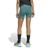 Legginsy - Legginsy do biegania damskie adidas ADI365 turkusowe KA0659 - miniaturka - grafika 1