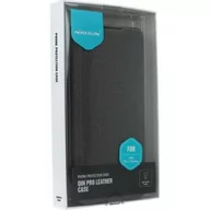 Etui i futerały do telefonów - Nillkin Etui z klapką i ochroną aparatu Qin Pro Leather do Galaxy S23 Plus 5G szare - miniaturka - grafika 1
