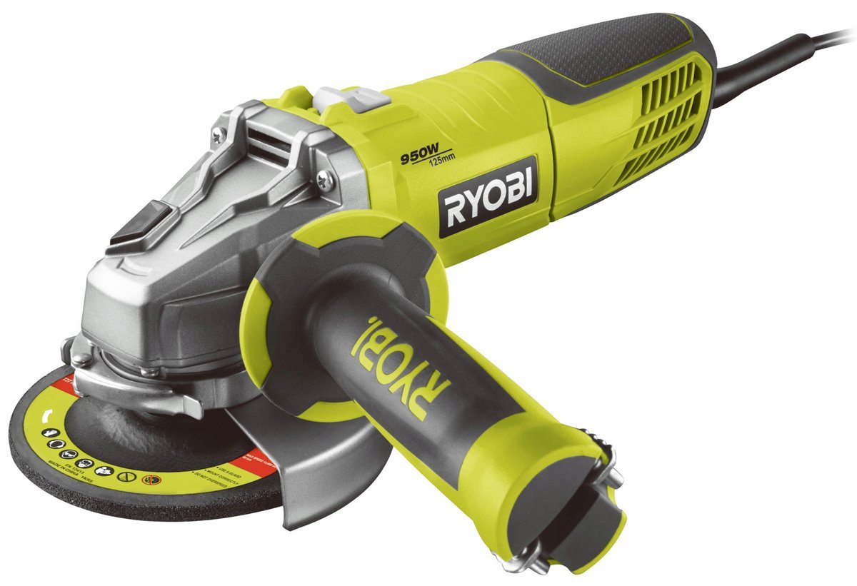 RYOBI SZLIFIERKA KĄTOWA 950W 125mm RAG950-125G
