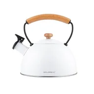 Czajniki na gaz - Czajnik nierdzewny 1,8 l New nature line biały - miniaturka - grafika 1