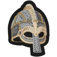 Odzież taktyczna i umundurowanie - Naszywka M-Tac Viking Helmet - Black (51325002) - miniaturka - grafika 1