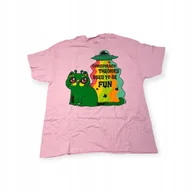 Koszulki męskie - Koszulka T-shirt męski okrągły dekolt SPENCER'S PINKGABBERCAT L - miniaturka - grafika 1