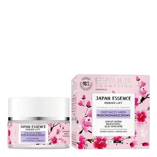 Eveline Japan Essence Krem Odżywczy p/zmarszcz. - Kremy do twarzy - miniaturka - grafika 1