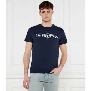 La Martina T-shirt Regular Fit - Koszulki męskie - miniaturka - grafika 1
