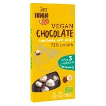 Me Gusto Czekolada słodzona daktylami z orzechami laskowymi bezglutenowa 100 g Bio - Czekolada - miniaturka - grafika 1