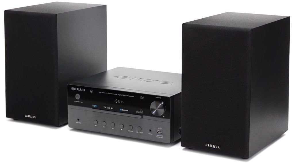 Aiwa mikrosystem muzyczny ar Bluetooth czarny MSBTU-550 