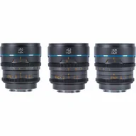 Obiektywy - Sirui Zestaw obiektywów Cine Nightwalker S35 24/35/55mm T1.2 RF-Mount Metal Grey - miniaturka - grafika 1