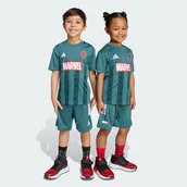 Dresy i komplety dla chłopców - Zestaw Marvel Spider-Man Tee Set Kids - Adidas - miniaturka - grafika 1