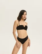 Majtki damskie - Majtki stringi Blank Esotiq czarny L - miniaturka - grafika 1