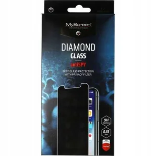 MyscreenProtector Szkło prywatyzujące MyScreen Diamond Glass antiSPY do iPhone 12/ 12 Pro - Szkła hartowane na telefon - miniaturka - grafika 1