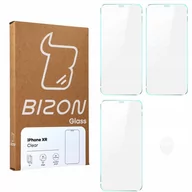 Szkła hartowane na telefon - Bizon Szkło hartowane Bizon Glass Clear - 3 szt. + obiektyw, iPhone Xr 5903896180052 - miniaturka - grafika 1