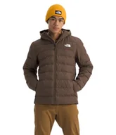 Kurtki męskie - THE NORTH FACE Męska kurtka puchowa Aconcagua 3, Smokey Brown, XL - miniaturka - grafika 1