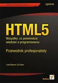 E-booki - informatyka - HTML5. Wszystko, co powinniście wiedzieć o programowaniu. Przewodnik profesjonalisty - miniaturka - grafika 1