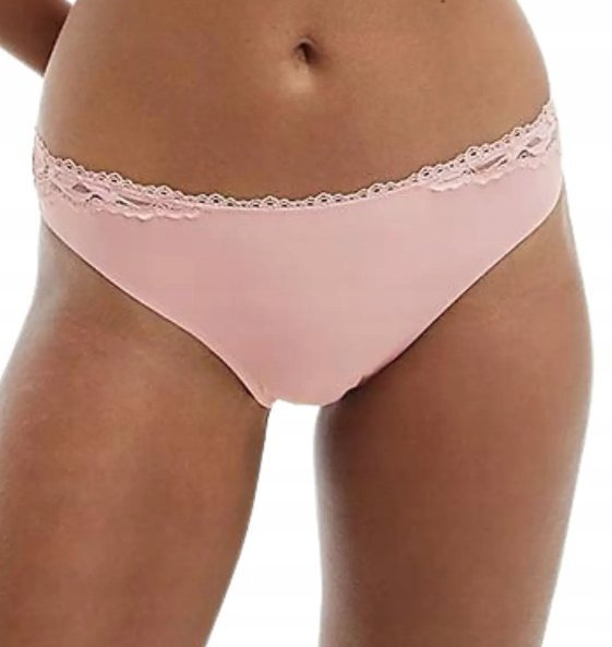 CALVIN KLEIN MAJTKI RÓŻOWE FIGI Z KORONKĄ L CK132 2A2E3_F* L 2_2 TIA