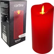 Świece - ŚWIECZKA LED WKŁAD DO ZNICZA ZNICZY RUCHOMY PŁOMIEŃ NA BATERIE ŚWIECA 15cm - miniaturka - grafika 1