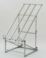 Szafy i regały magazynowe - Damnix Stojak na pojemniki do ekspozycji warzyw S3 z regulacją wym. 600x1200 mm - miniaturka - grafika 1