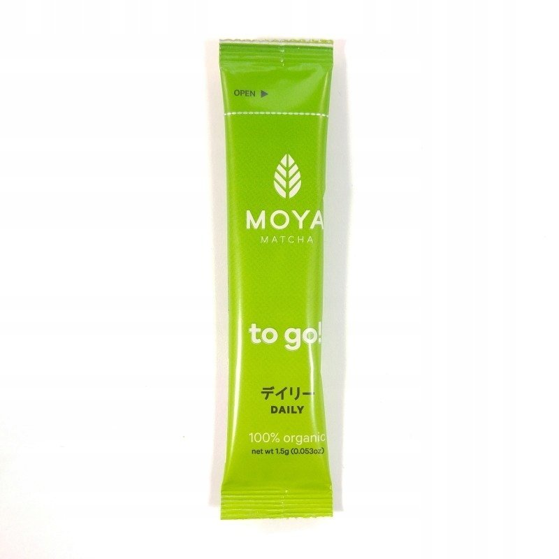 Matcha, Moya Matcha to Go, codzienna, herbata 1.5g