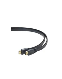 PremiumCord Kabel HDMI - HDMI Ethernet, Płaski, 2 m, Czarny kphdmep2 - Kable - miniaturka - grafika 2