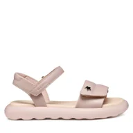 Buty dla dziewczynek - Sandały Geox J Puffypop Gi J55MSD 000BC C8014 M Różowy - miniaturka - grafika 1