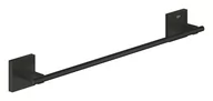 Wieszaki łazienkowe - Grohe QuickFix Start Cube - Wieszak na ręcznik, długość 45 cm, czarny mat 409872430 - miniaturka - grafika 1