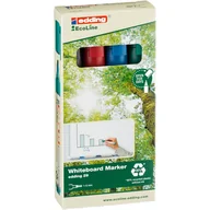 Markery do tablic - Edding EcoLine Whiteboard Marker, zestaw-elementowy, sortowane 4-29-4 - miniaturka - grafika 1