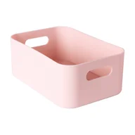 Pojemniki łazienkowe - Organizer MAKEUP 21,5 x 15 x 8,5 cm jasny róż - miniaturka - grafika 1