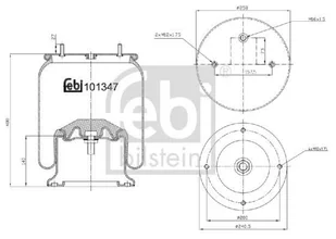 AIR SPRING WITH STEEL PISTON - Układ zawieszenia - akcesoria - miniaturka - grafika 1
