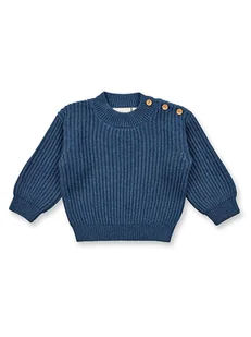 Sense Organics Sweter "Varuny" w kolorze granatowym - Bluzy i sweterki niemowlęce - miniaturka - grafika 1