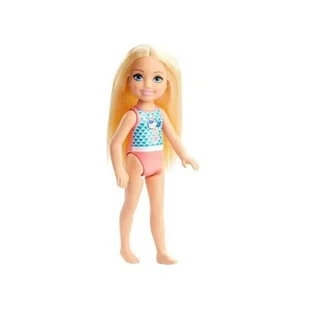 Barbie. Plażowa Chelsea Lalka Jbg70 Mattel - Lalki dla dziewczynek - miniaturka - grafika 1