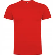 Koszulki męskie - Koszulka Męska Bawełniana T-shirt JAKOŚĆ Roly Dogo PREMIUM CA6502 RED L - miniaturka - grafika 1