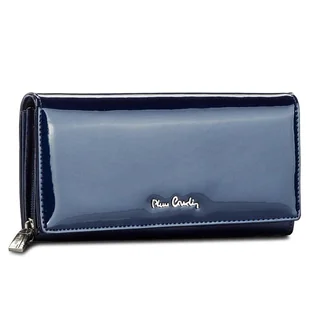 Duży Portfel Damski Pierre Cardin 05 LINE 106 Granatowy - Portfele - miniaturka - grafika 1