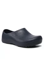 Klapki i japonki damskie - Birkenstock Klapki Profi-Birki 0074071 Granatowy - miniaturka - grafika 1