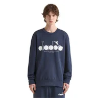 Bluzy męskie - Bluza męska DIADORA SWEATSHIRT CREW LOGO - miniaturka - grafika 1