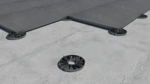 Plastikowa podkładka podpora tarasowa pod płyty 10 mm czarna DDP010 - Inne materiały budowlane Plastikowa podkładka podpora tarasowa pod płyty 10 mm czarna DDP010 - Inne materiały budowlane - miniaturka - grafika 1