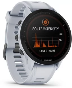 Garmin Forerunner 955 Solar GPS Smartwatch, biały/czarny  2022 Zegarki triathlonowe - Monitory aktywności - miniaturka - grafika 1