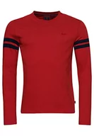 Koszulki męskie - Superdry Koszulka męska z długim rękawem, Hike Red Marl, S - miniaturka - grafika 1