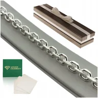 Bransolety męskie - Gruba Męska Bransoletka Ankier Srebro 925 23Cm/8,5Mm Szeroka Prezent+Gratis - miniaturka - grafika 1