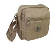 Torebki damskie - Stylowa Pozioma Torba Mała Na Ramię Bag Street NR 2239 KAWA Z MLEKIEM 22 x 21 x 6 [cm] - miniaturka - grafika 1